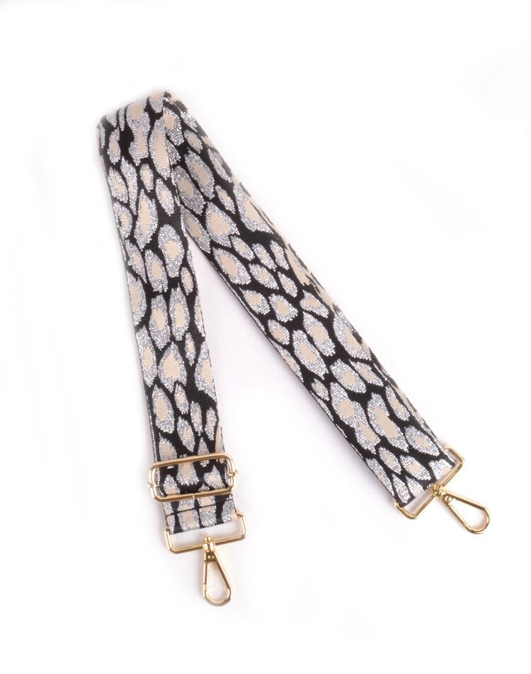 Schulterriemen | Gold | Leopard
