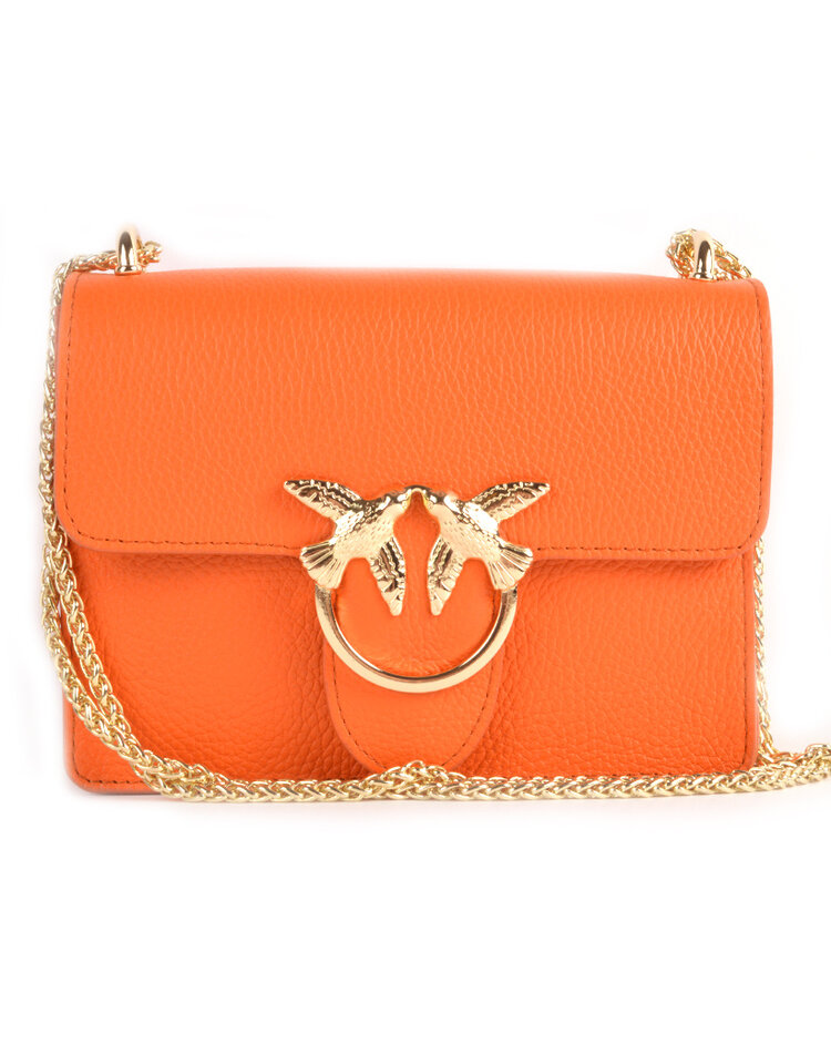 Leder-Schultertasche Vögel | 552827