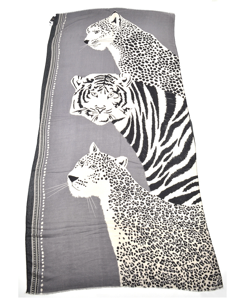 Sjaal | Panter/ Tijger | 700179, foto 4 van 4