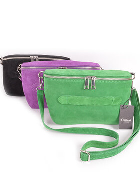 Wildleder-Schultertasche | 552908