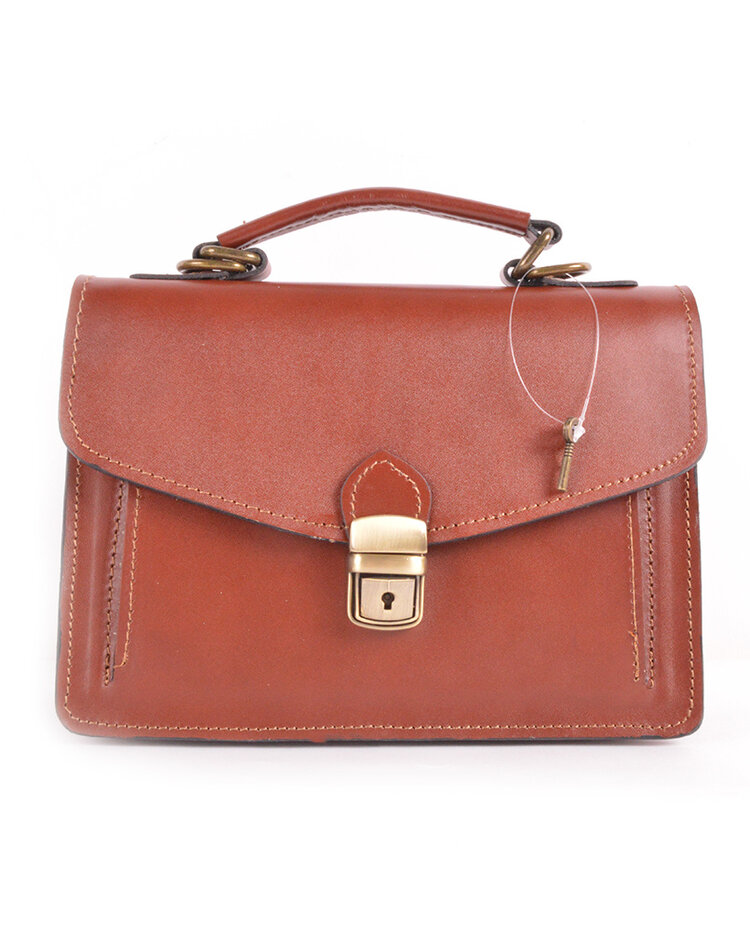 Leather handbag | Classic | 552142