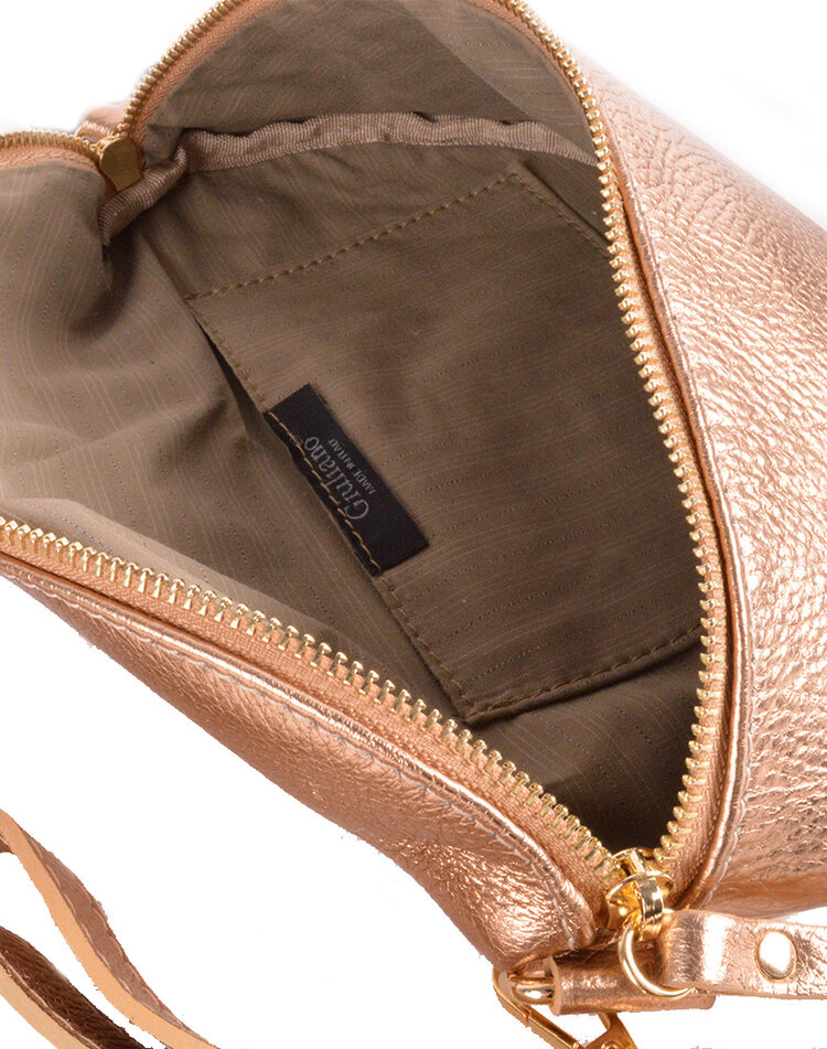 Lederen metallic heuptas | 5528460