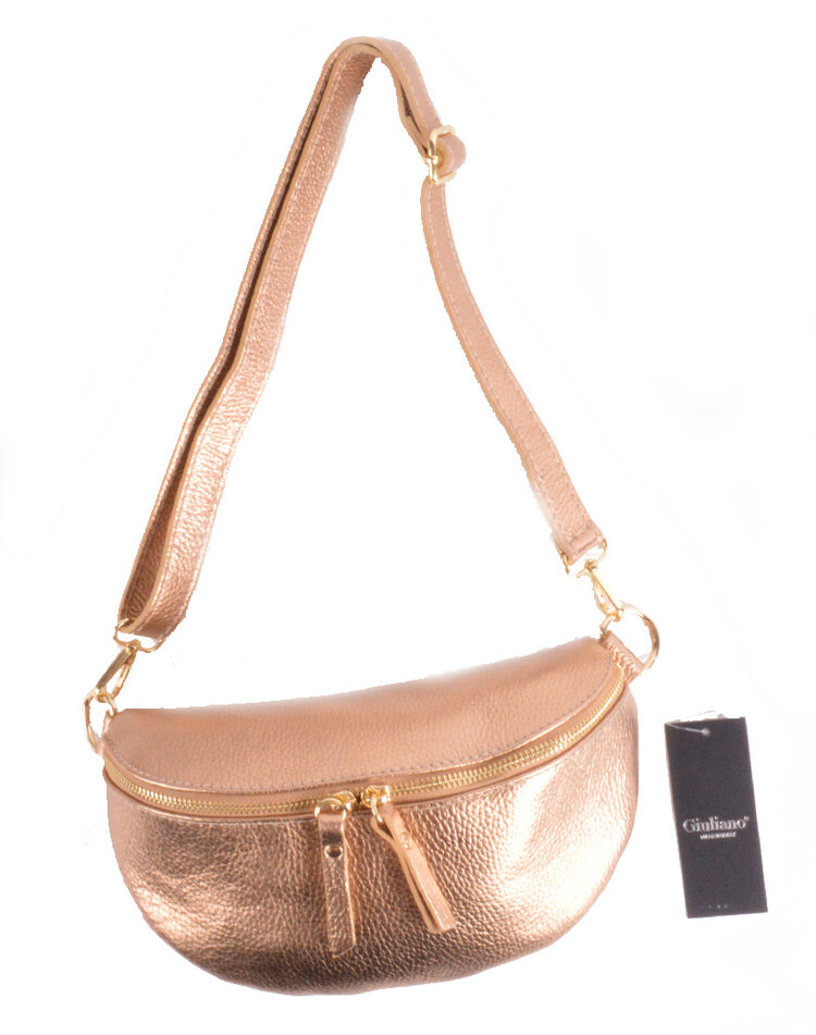 Lederen metallic heuptas | 5528460