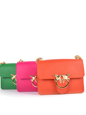 Leather shoulderbag Birds | 552827