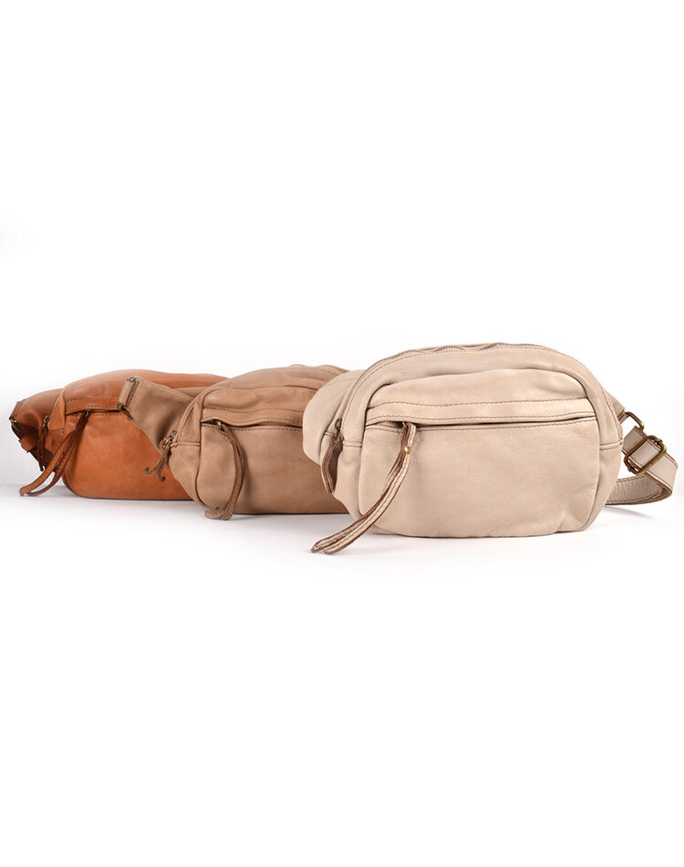 Giuliano Leather  Gewaschene Leder-Gürteltasche | 552910
