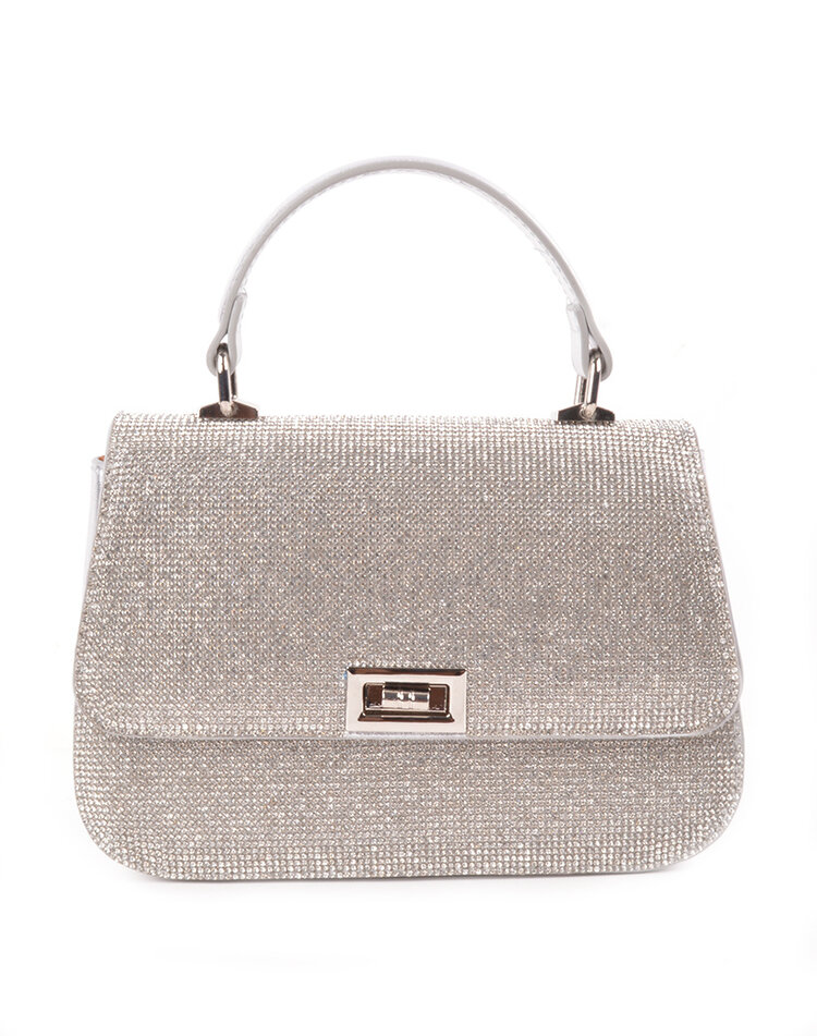 Kunstlederen handtas glitter | 30057