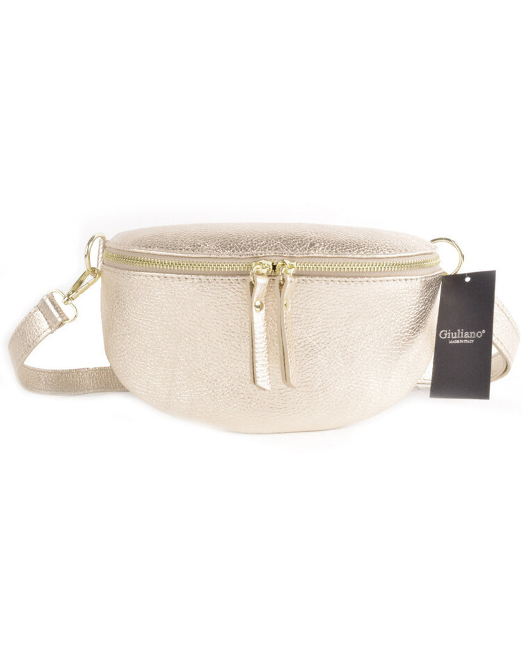 Lederen metallic heuptas | 5528460