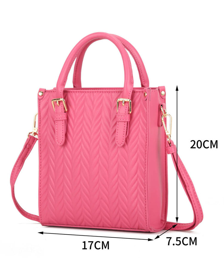 Artificial leather mini handbag | 20067