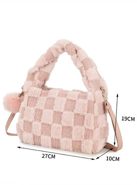 Teddy checkered shoulderbag | 20085