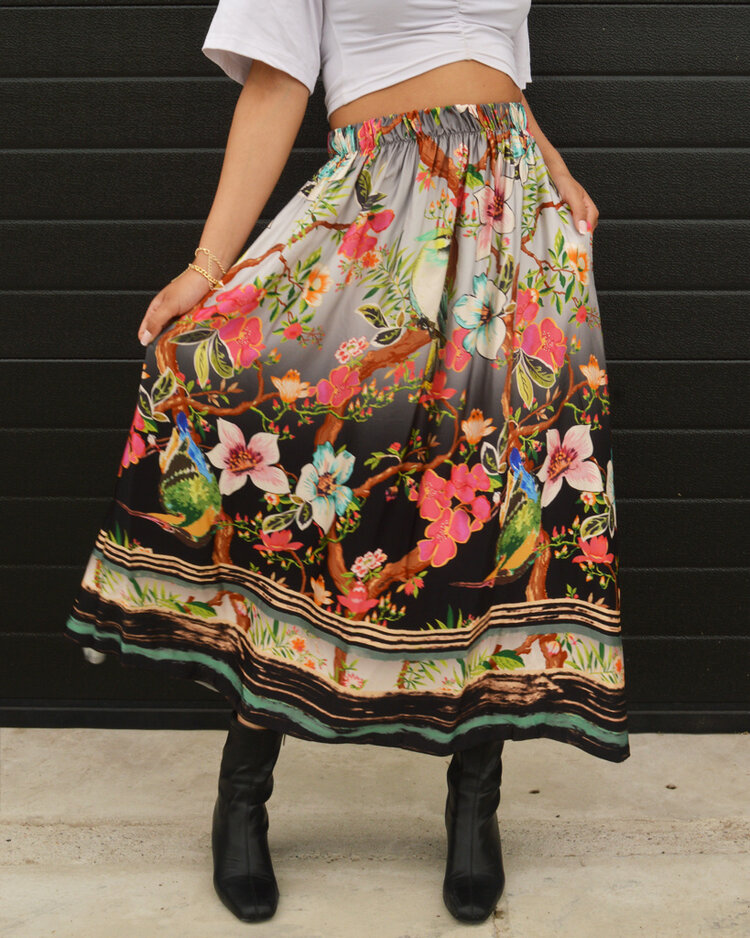 Skirt | Floral | 62238