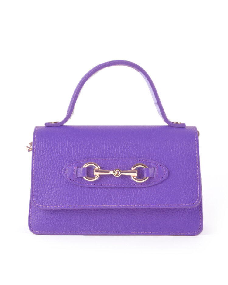 Lederen schoudertas | 552826