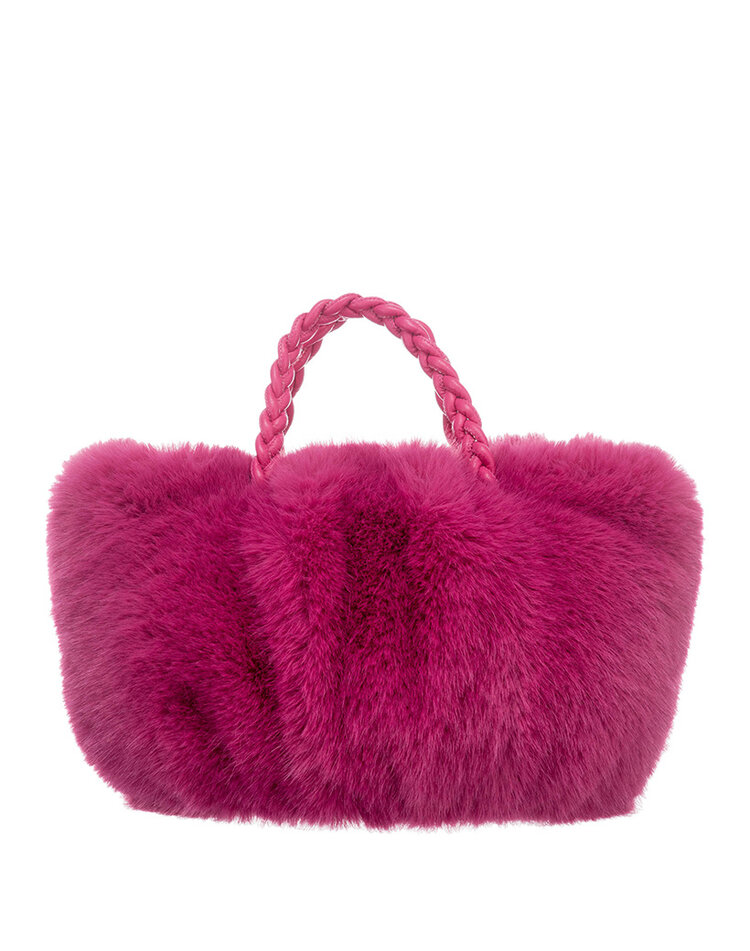 Faux fur handbag | BO019