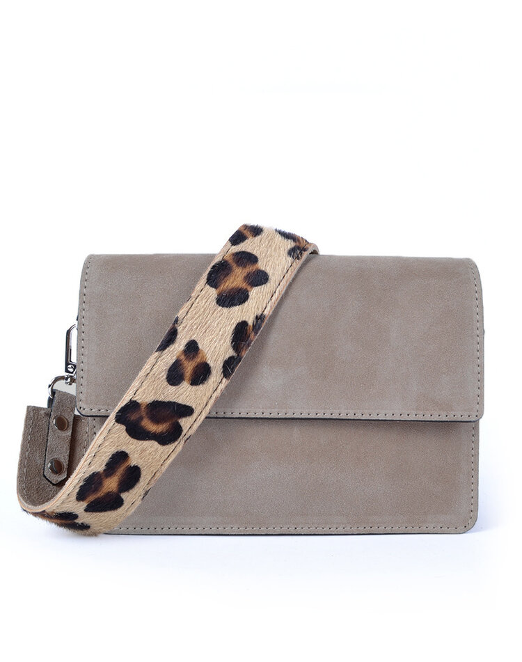Wildleder-Schultertasche | 552729