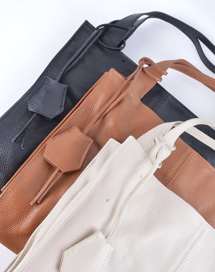 Lederen shopper | 552916