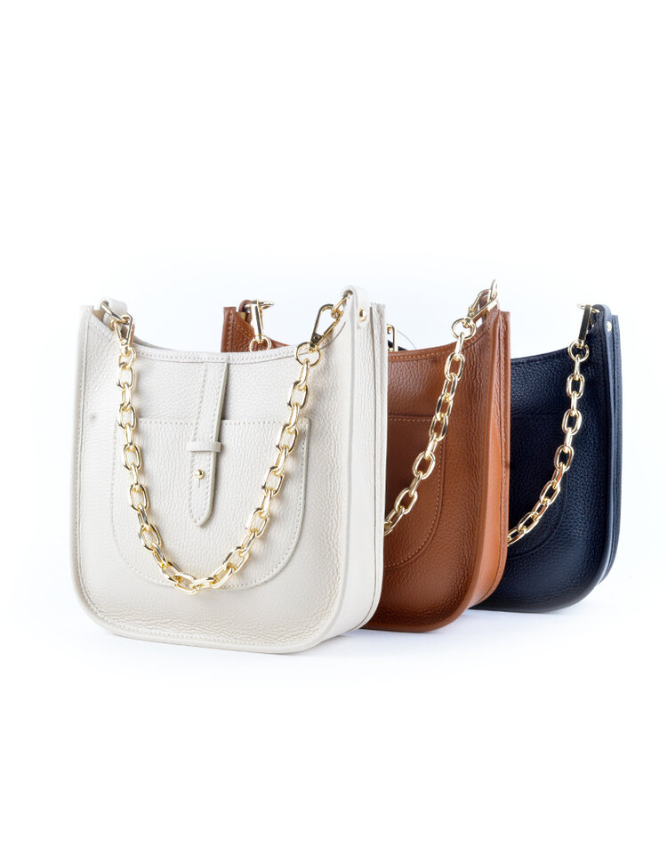 Leather shoulderbag | 552917