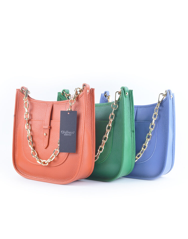 Leather shoulderbag | 552917