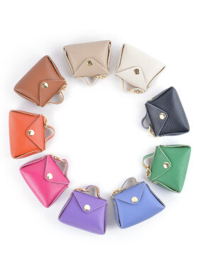 Leder-Taschenanhänger | Mini-Täschchen | 2307