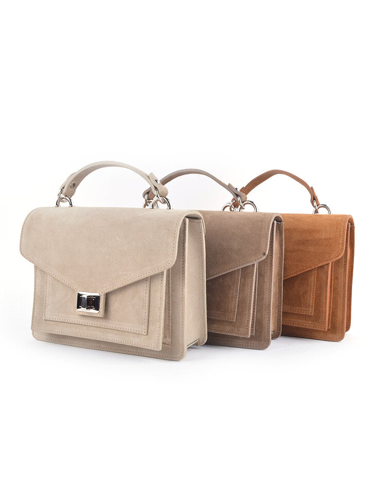 Wildleder-Handtasche | Klassisch | 552432