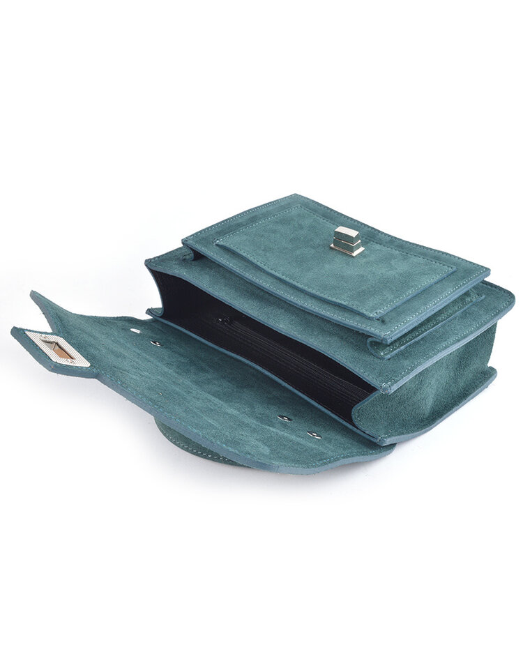 Suède leather handbag | Classic | 552432