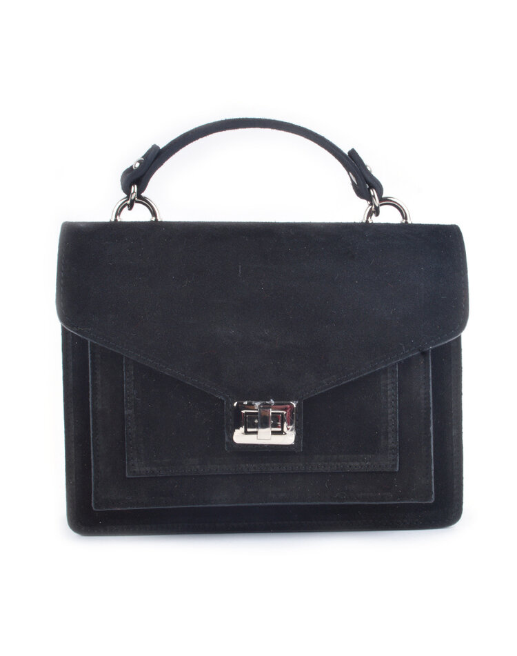 Suède leather handbag | Classic | 552432