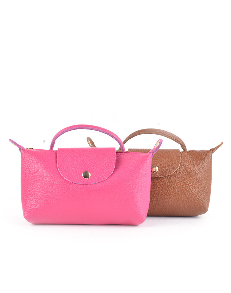 Leather shoulderbag | 552921
