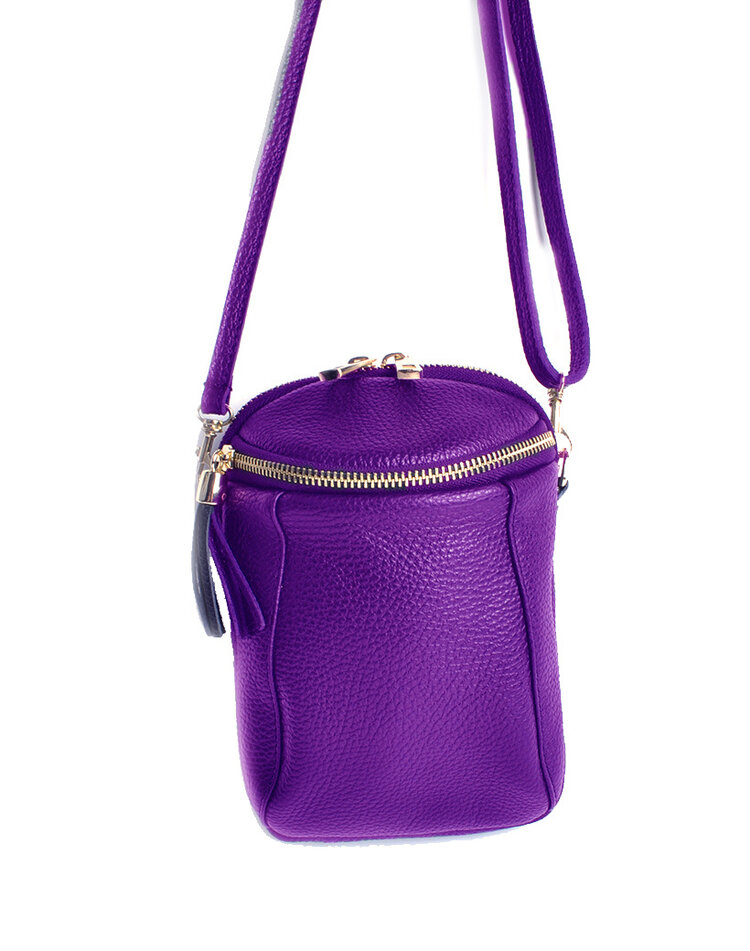 Leather shoulderbag | 552691