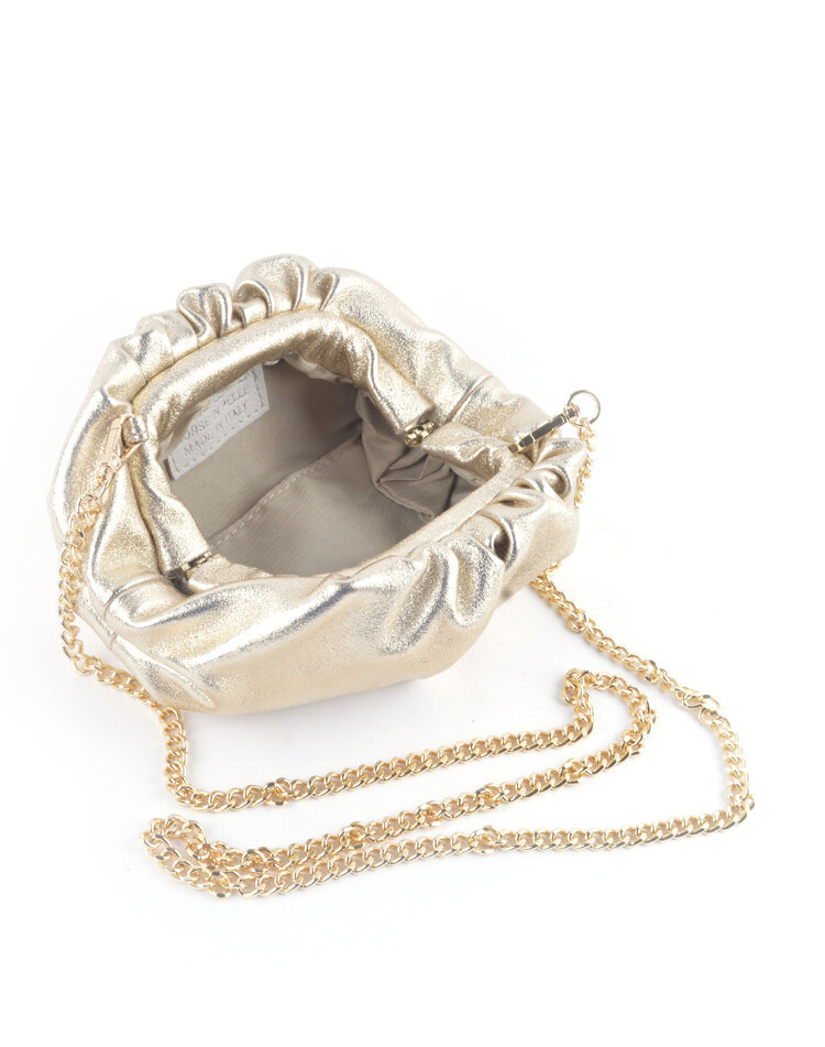 Leather mini handbag / shoulderbag | 552923