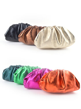 Lederen  mini handtas / schoudertas | 552923