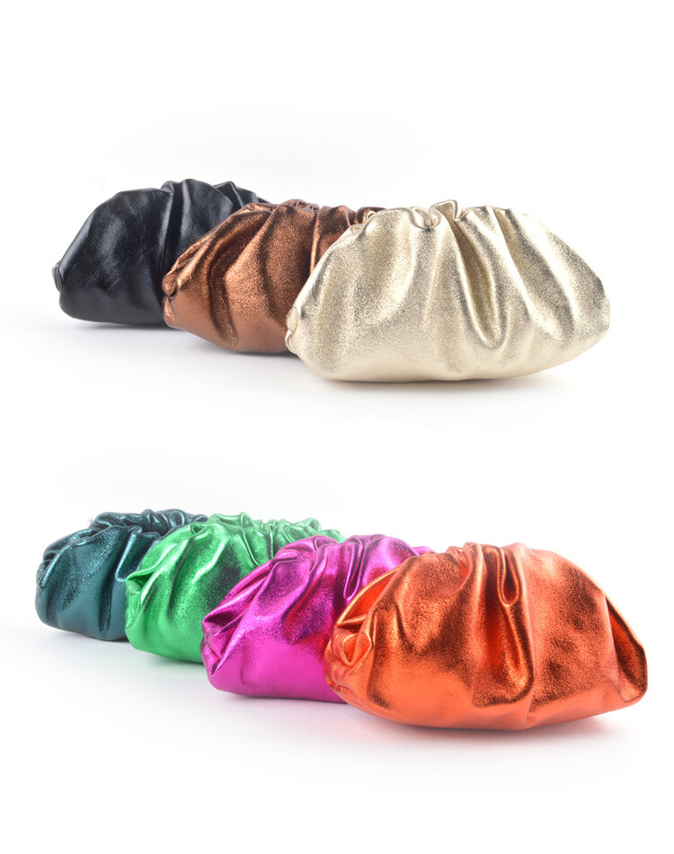 Lederen  mini handtas / schoudertas | 552923