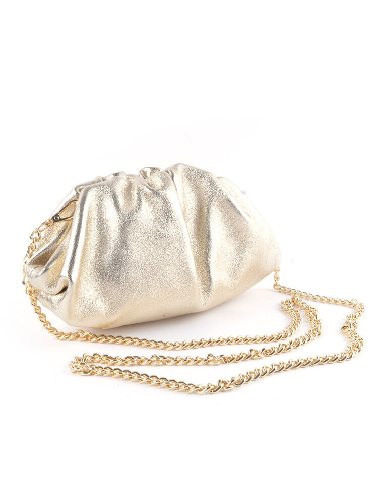 Leather mini handbag / shoulderbag | 552923