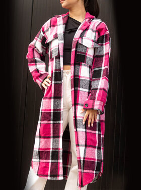 Long Checkered Shirt | Boheme | 62268