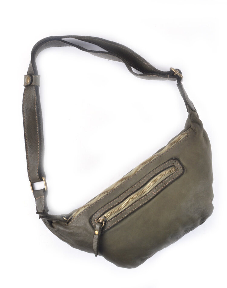 Giuliano Leather  Gewaschene Leder-Gürteltasche | 552810