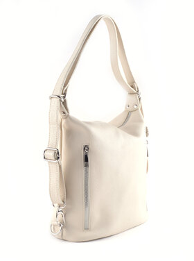 Leather bagpack/shoulderbag | 552922