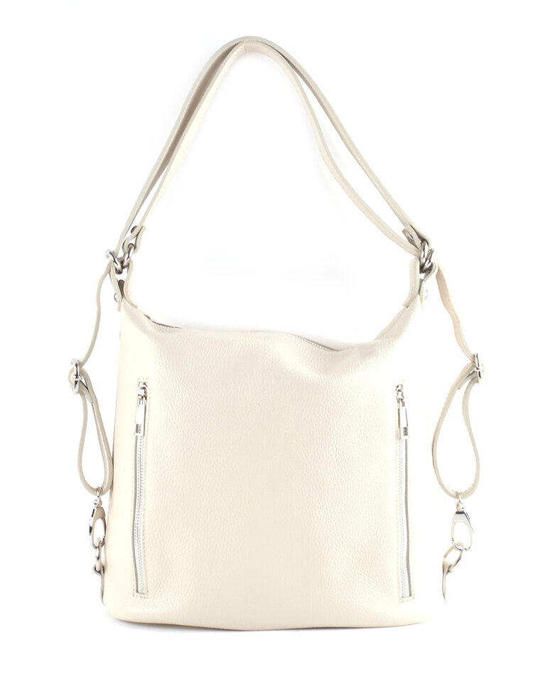 Leather bagpack/shoulderbag | 552922