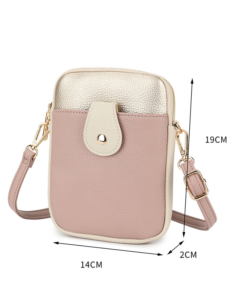 Kunstleder-Schultertasche | 30279
