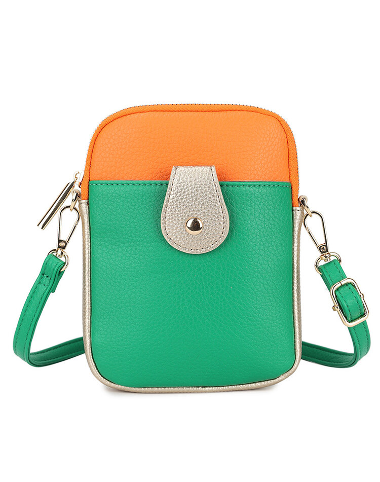 Kunstlederen schoudertas | 30279