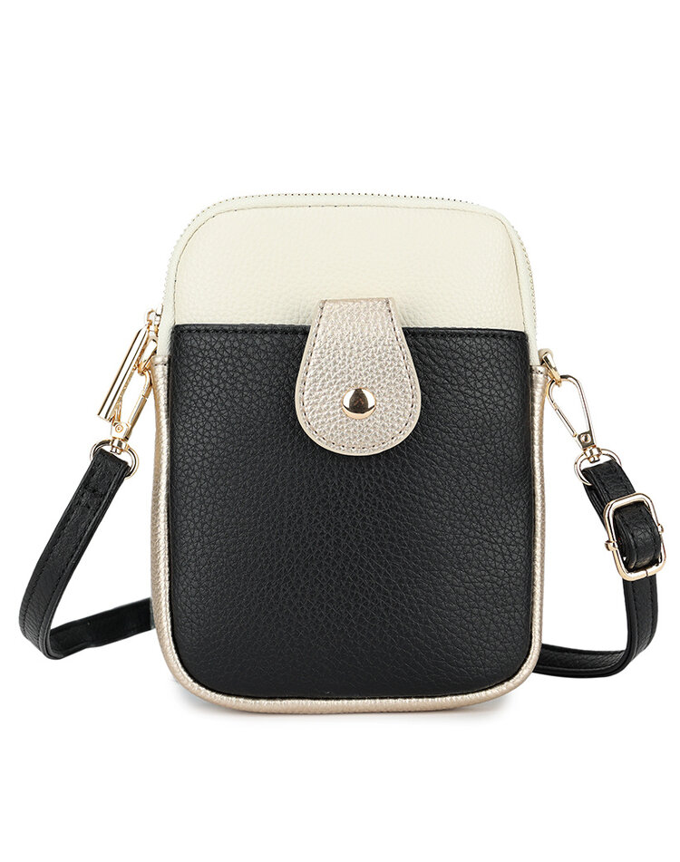 Kunstlederen schoudertas | 30279