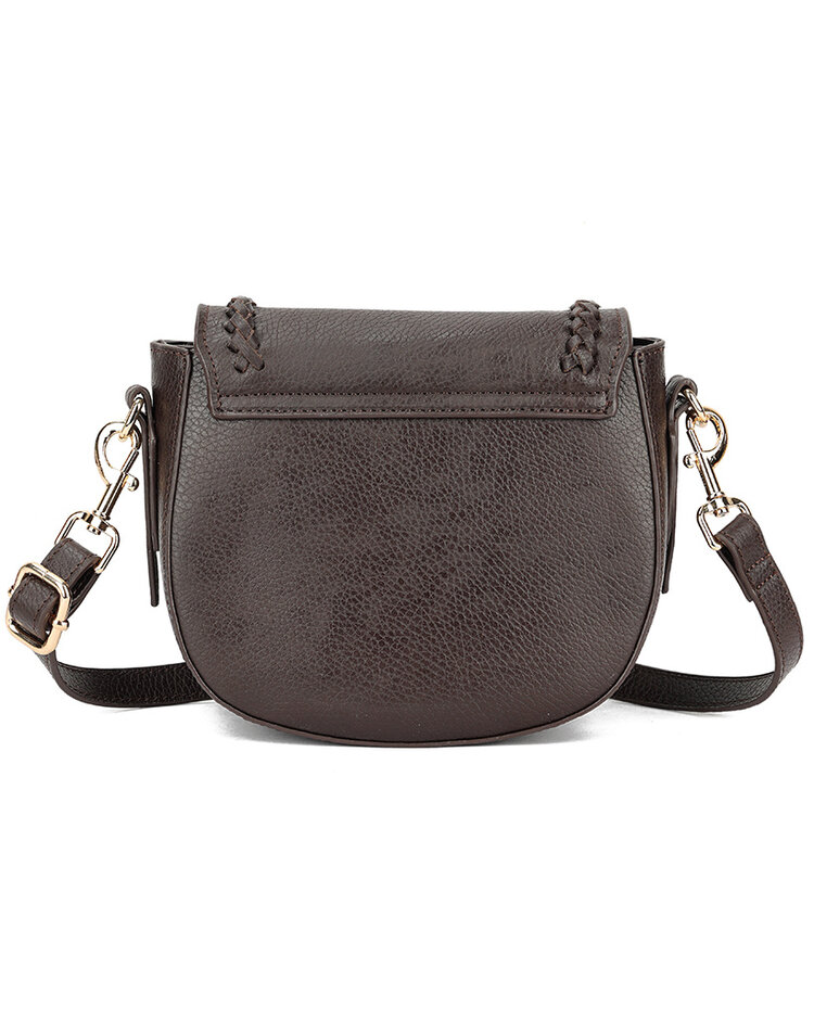 Lederen schoudertas | 900033