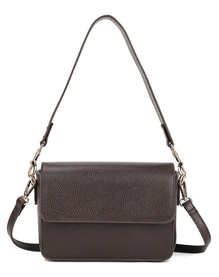 Lederen schoudertas | 552439