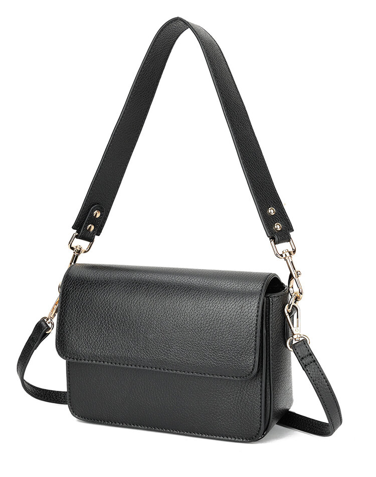 Lederen schoudertas | 552439