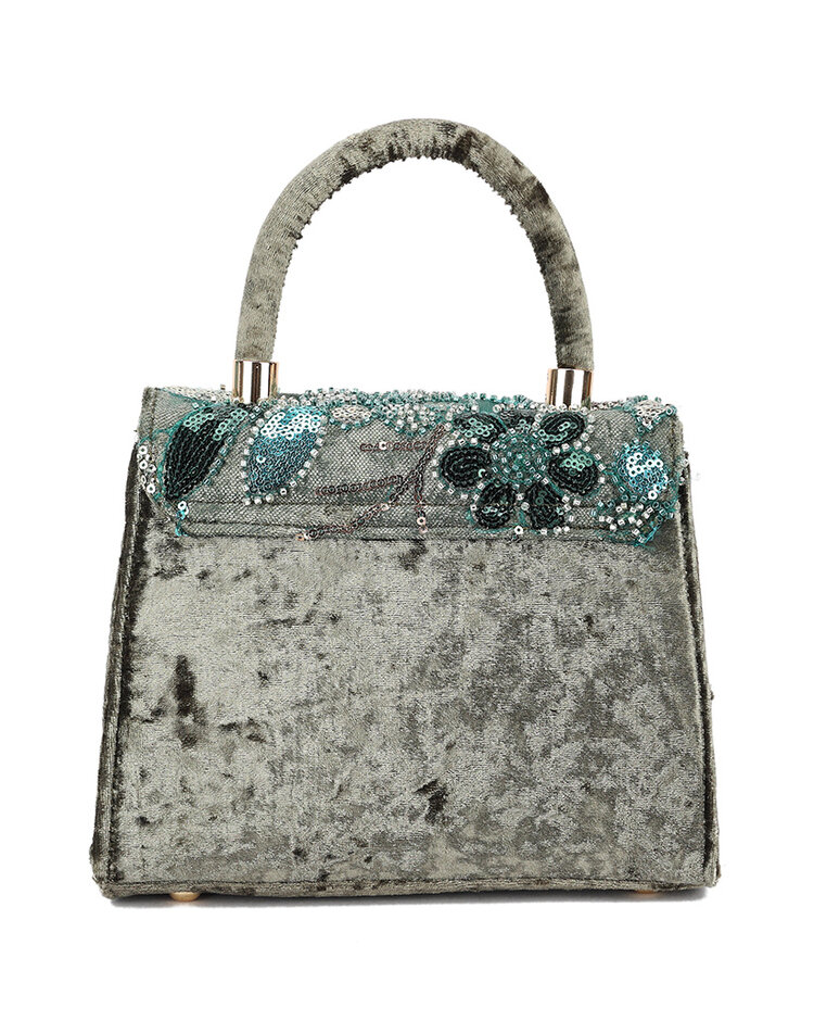 Artificial Leather sequin handbag | 80139