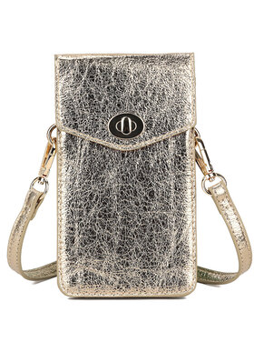 Kunstleder-Handytasche Metallic | 40063