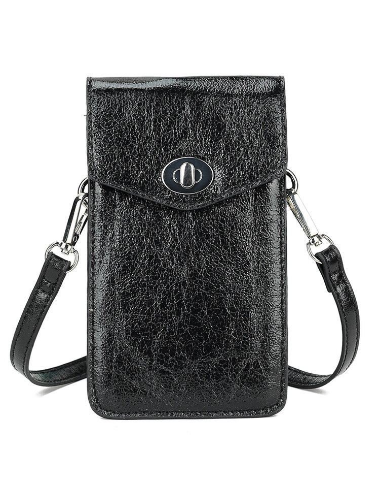 Kunstleder-Handytasche Metallic | 40063