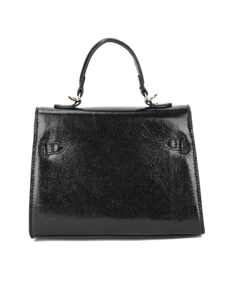 Artificial Leather metallic handbag | 88002