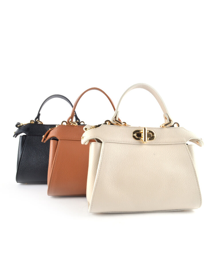 Leder-Handtasche | 552925