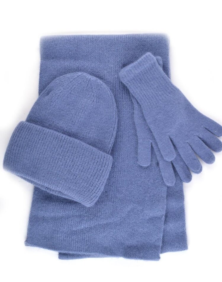 Giuliano Sjaal + Muts + Handschoenen SET | 700049