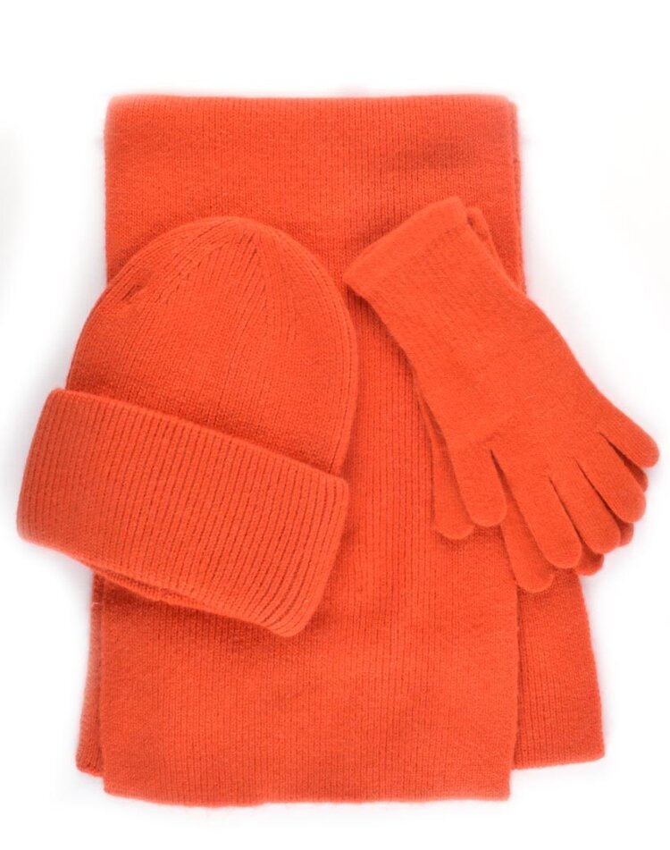 Giuliano Sjaal + Muts + Handschoenen SET | 700049