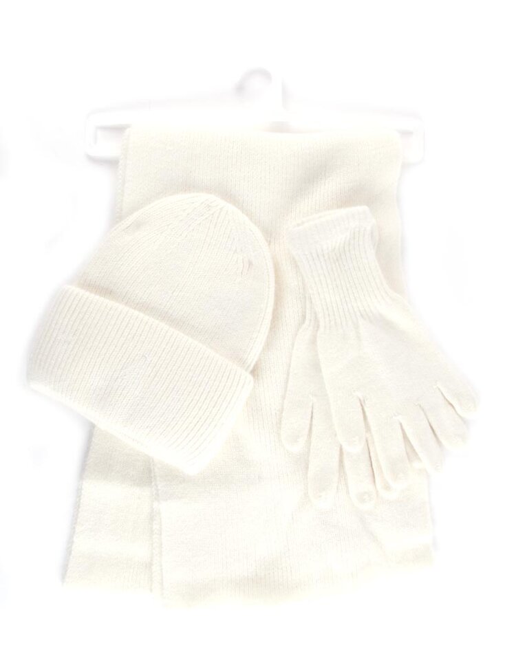 Giuliano Sjaal + Muts + Handschoenen SET | 700049