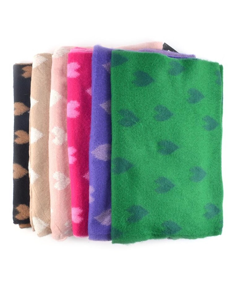 Scarf HEARTS | 700042