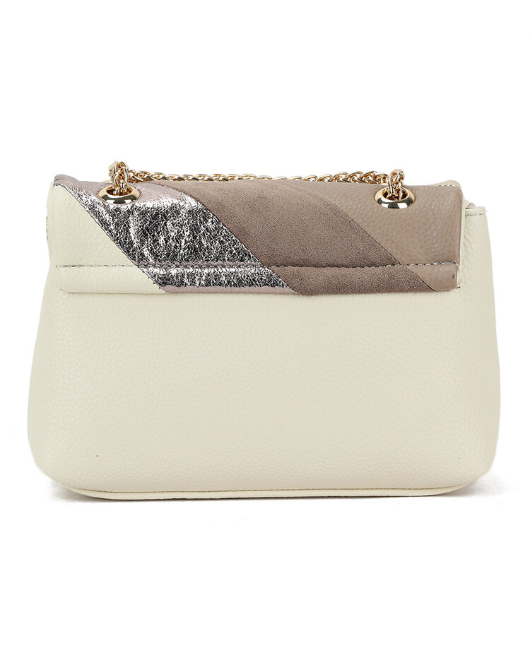 Artificial leather rainbow shoulderbag metallic | 70108